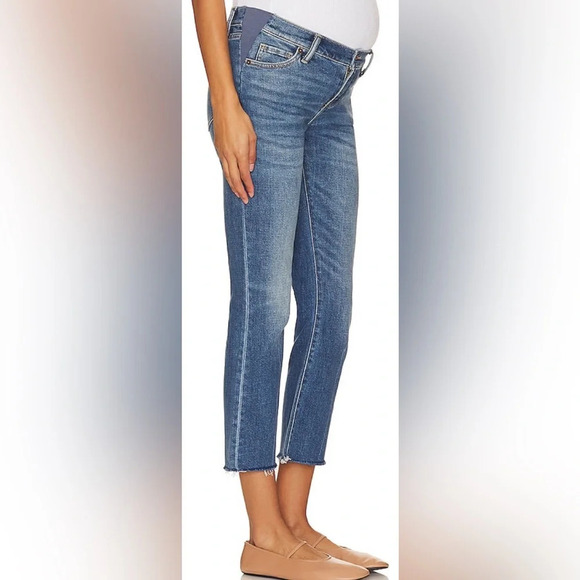 HATCH Maternity Jean Indigo Blue Size 29 - Picture 2 of 8